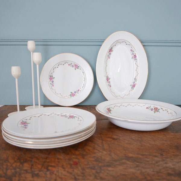 Service de Table complet Semi-Porcelaine de St Amand - Hamage