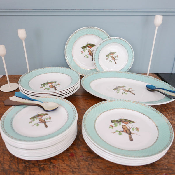 Service De Table Badonvillier – Motif Medalia – Porcelaine Française – Années 1960
