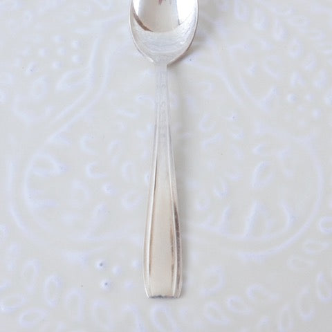 12 petites cuillères à moka en argent massif vermeil 184 g